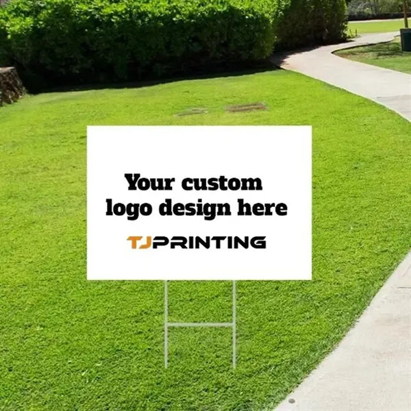 Corrugated Sign Print on Both Sides