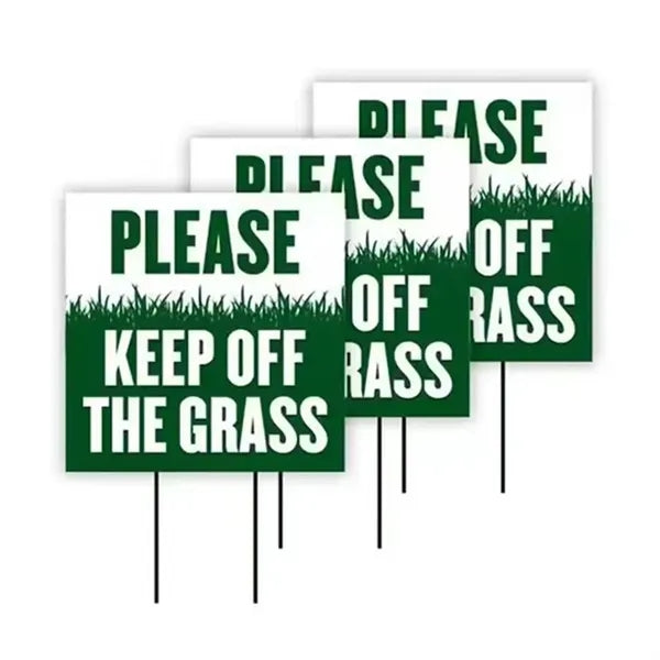 Corrugated Sign Print on Both Sides