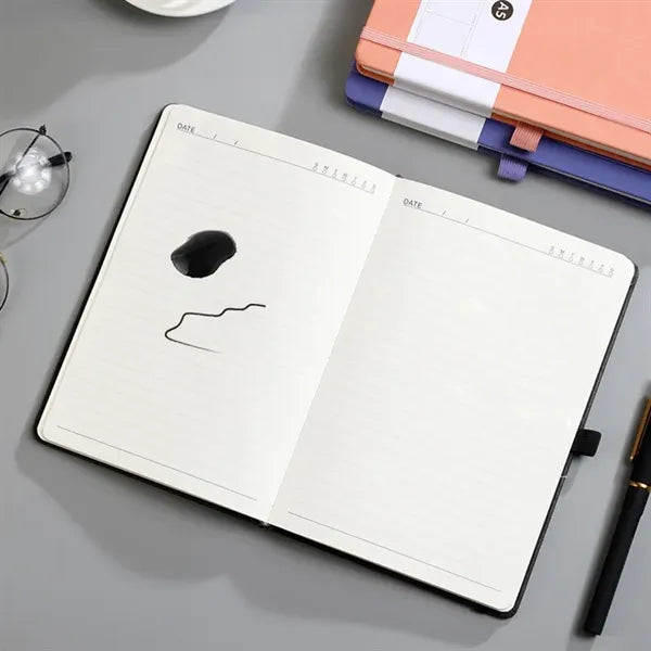 A5 Leather Strap Notepad