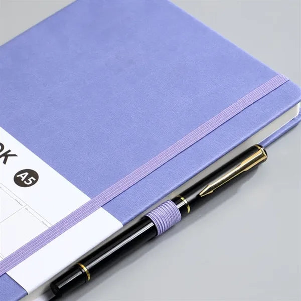 A5 Leather Strap Notepad