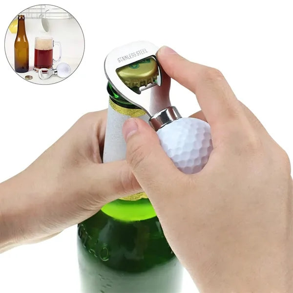 Golf Ball Bottle Opener