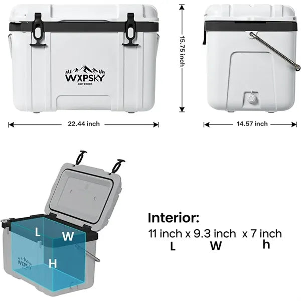Rotomolded 26Qt Hard Cooler