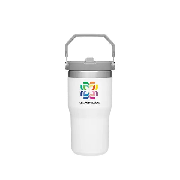 20oz IceFlow Flip Straw Tumbler with Handle