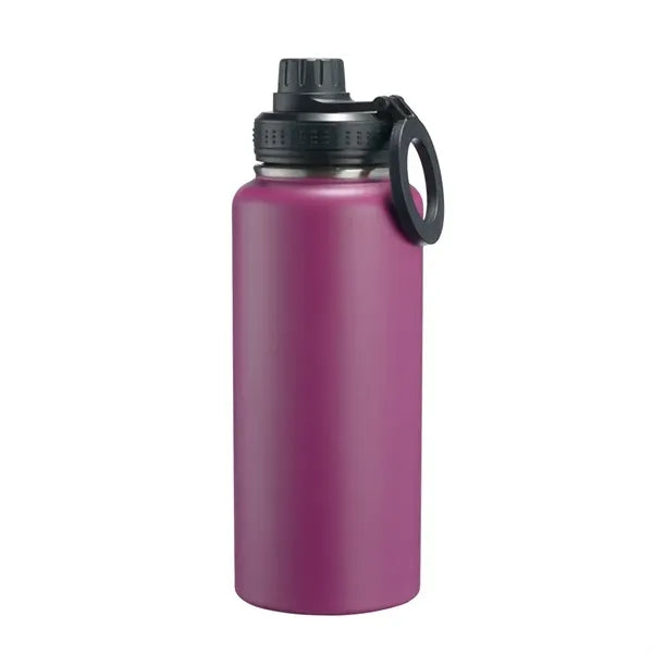 32oz Stainless Steel Water Bottle with Magnetic Phone Holder