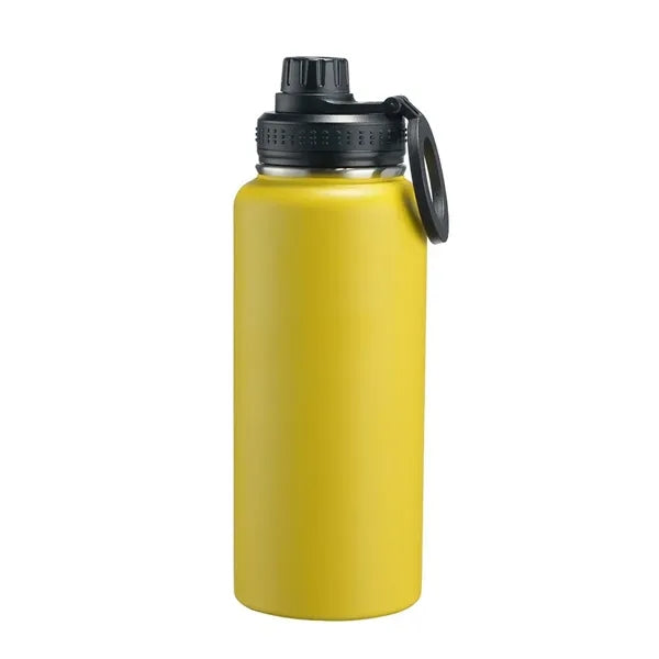 32oz Stainless Steel Water Bottle with Magnetic Phone Holder