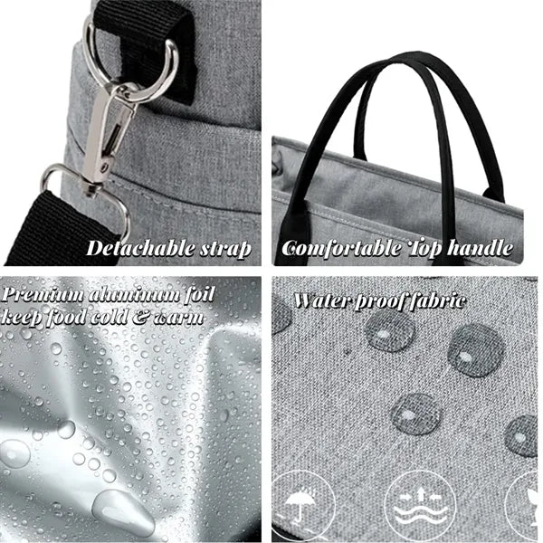Large Insulated Lunch Tote