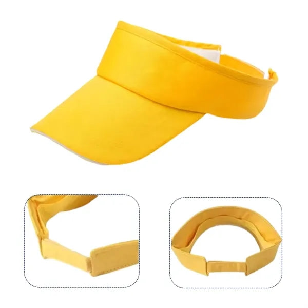Adjustable Polyester Sun Visor Cap