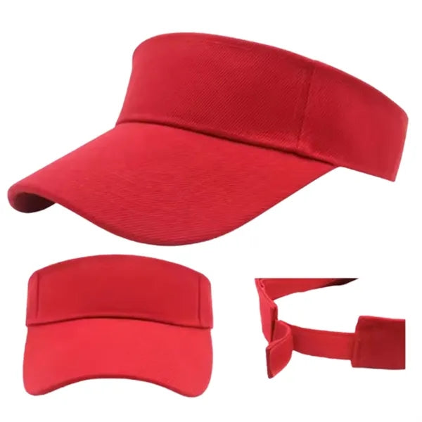 Adjustable Polyester Sun Visor Cap