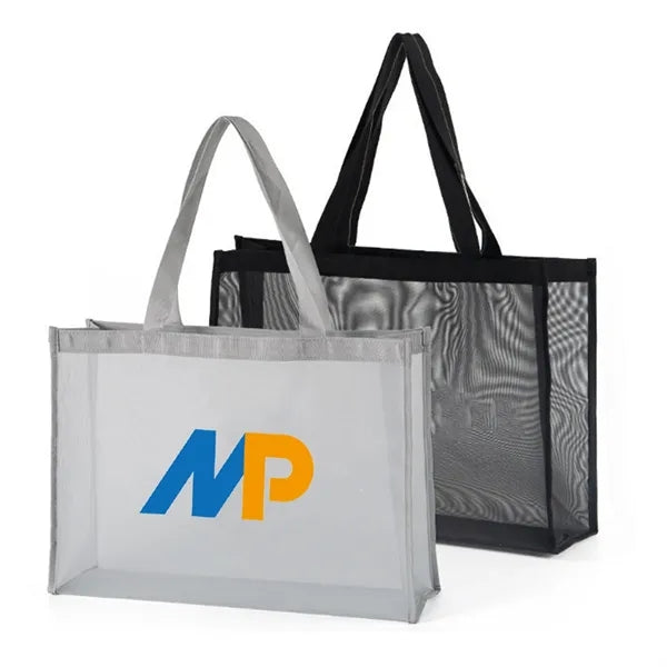 Full Color Printing Nylon Mesh Bag w/ Handle