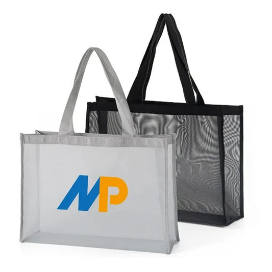 Full Color Printing Nylon Mesh Bag w/ Handle