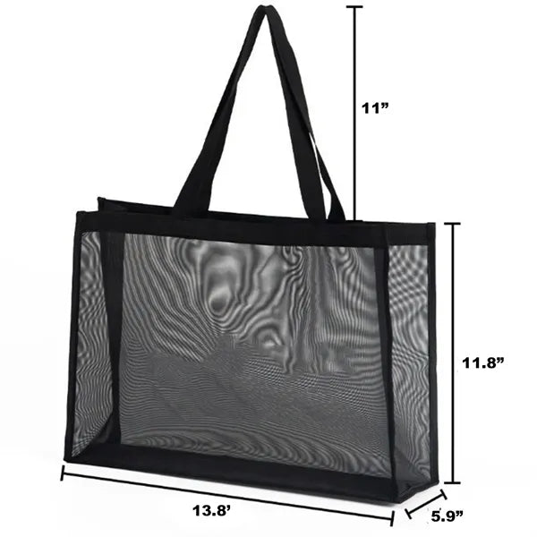 Full Color Printing Nylon Mesh Bag w/ Handle