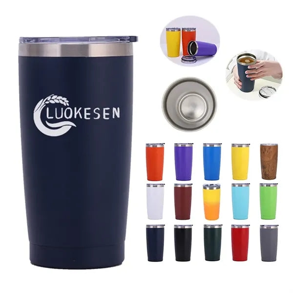 20oz Stainless Steel Insulated Tumbler with Lid