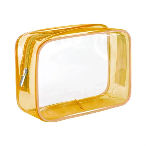 PVC Clear Toiletries Travel Kit Bag