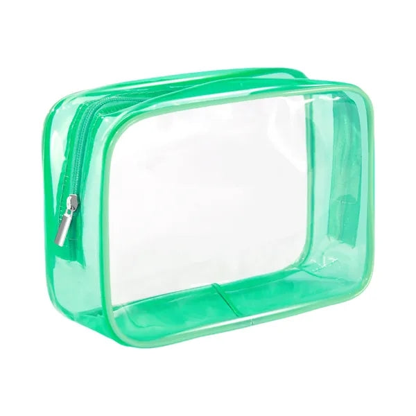 PVC Clear Toiletries Travel Kit Bag