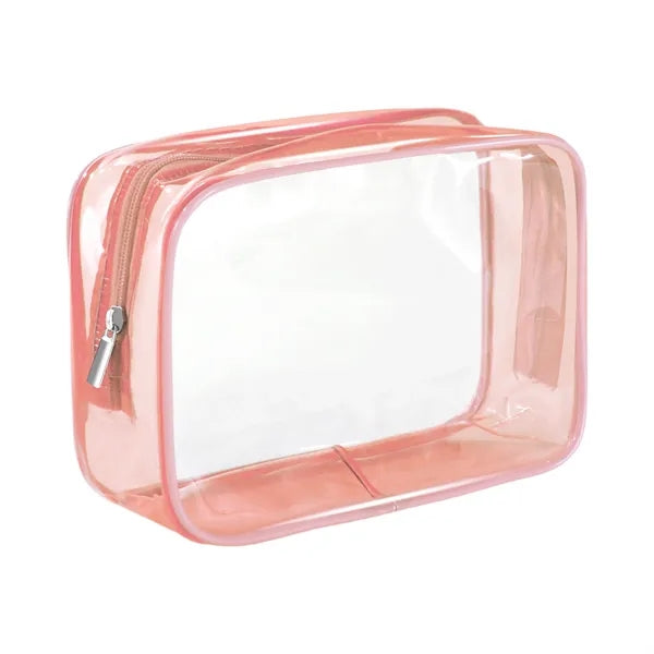 PVC Clear Toiletries Travel Kit Bag