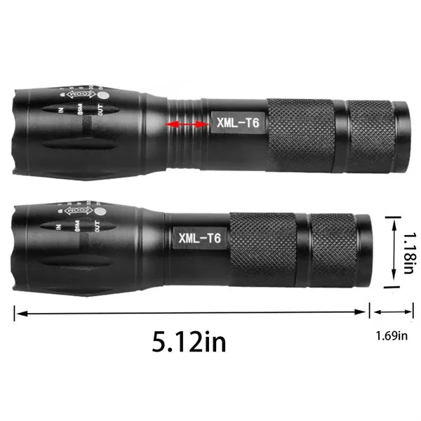 LED Strong Light Flashlight