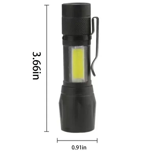 LED Rechargeable Small Flashlight
