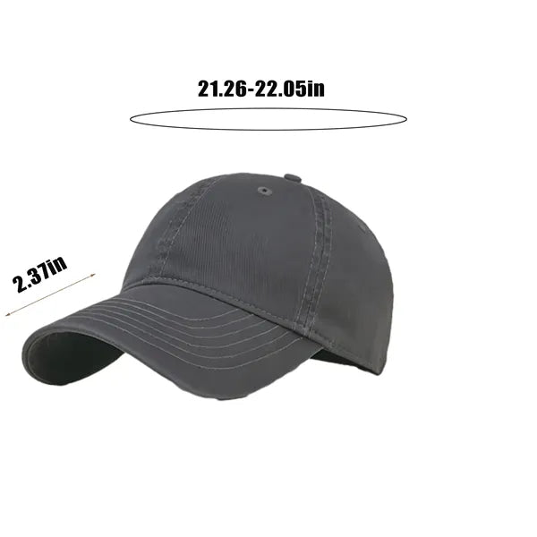 Cotton Baseball Cap Six Panel Sports Lovers Gifts