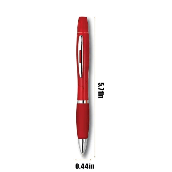 Ballpoint With Highlighter Multi Advertisin Pen
