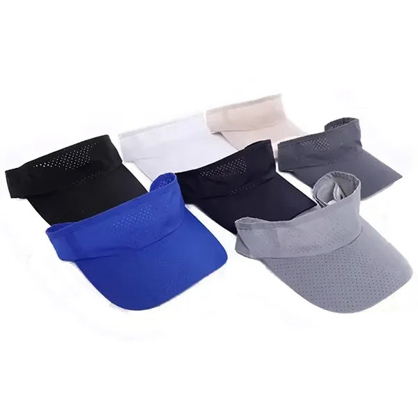 Adjustable Quick Dry Polyester Visor Cap