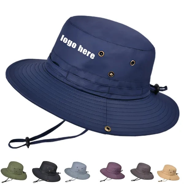 Wide Brim Sun Hat Unisex Bucket Cap