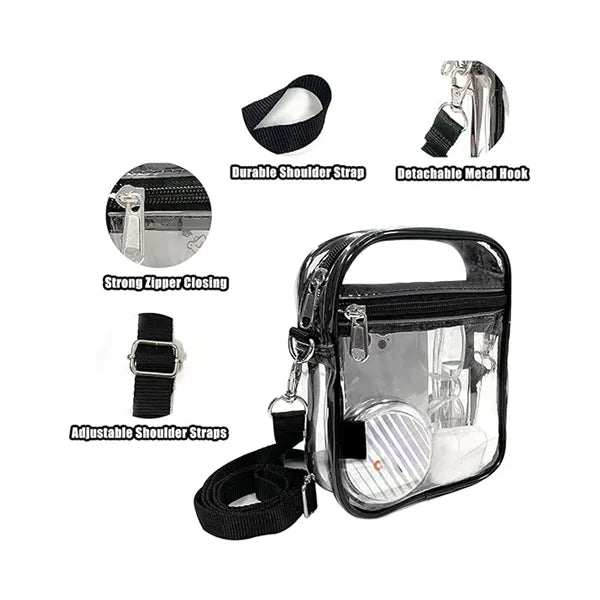 Clear Crossbody Purse Bag
