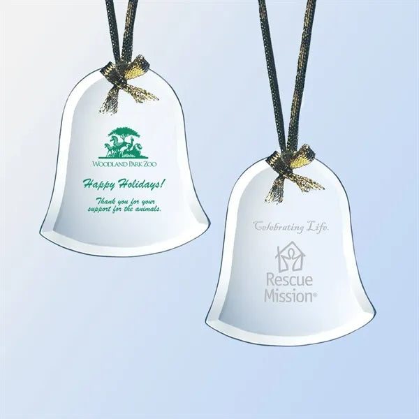 Jade Glass Bell Ornament