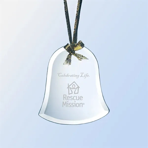 Jade Glass Bell Ornament
