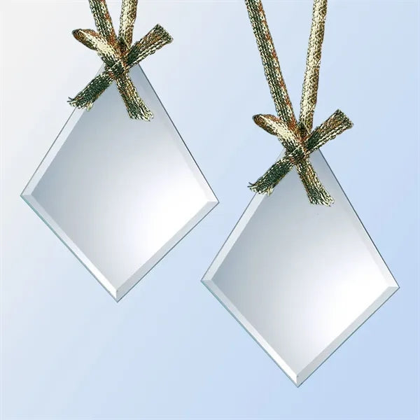 Jade Glass Diamond Ornament
