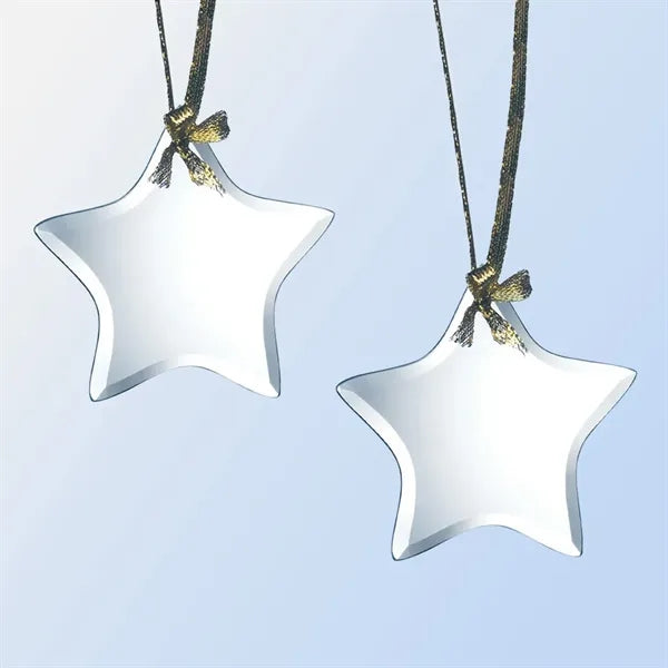 Jade Glass Star Ornament
