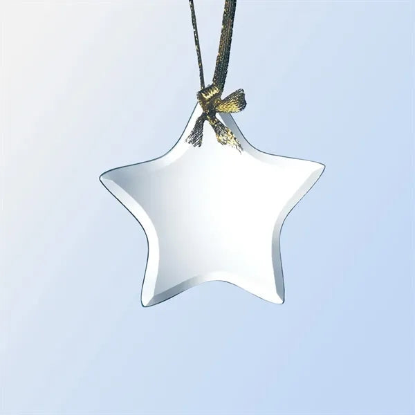 Jade Glass Star Ornament