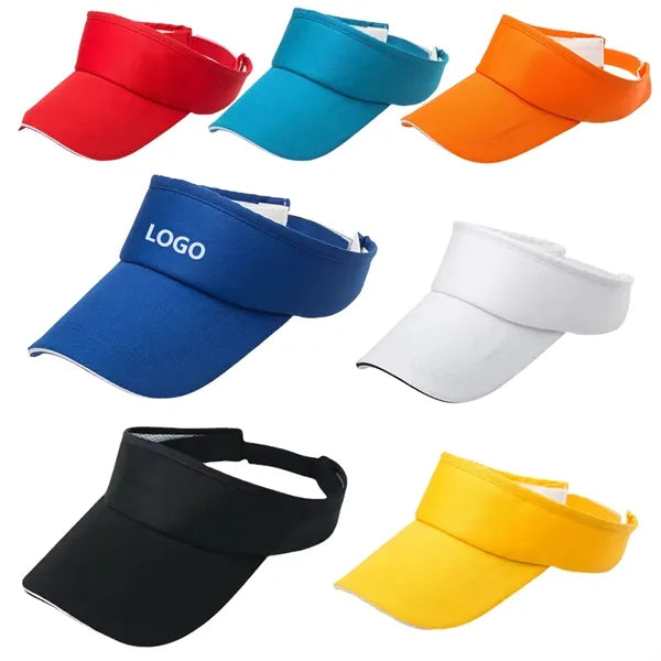 Adjustable Cotton Sun Visor Cap