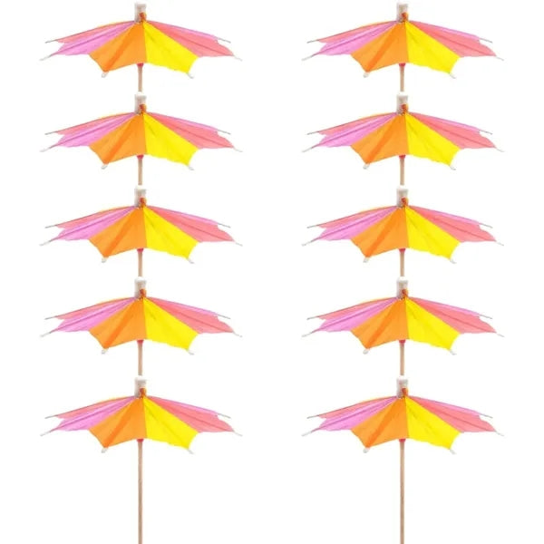 Mini Paper Parasols Cocktail Umbrella