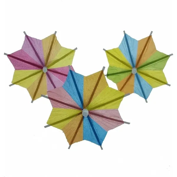 Mini Paper Parasols Cocktail Umbrella