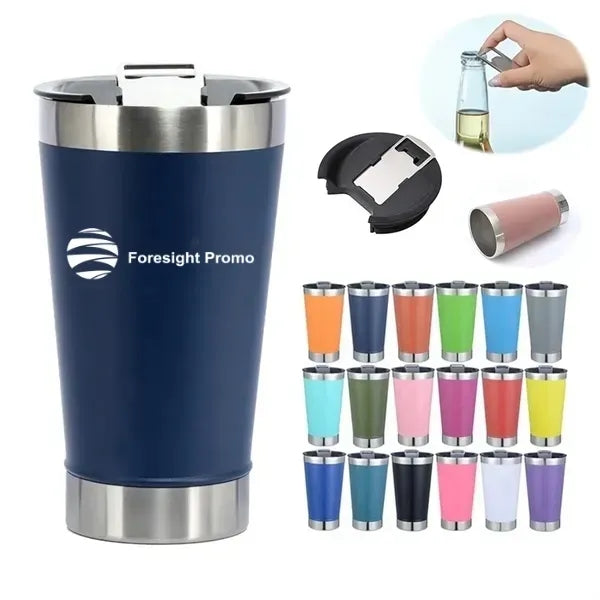 20Oz With Bottle Opener Beer Mug Water Insulated Tumbler