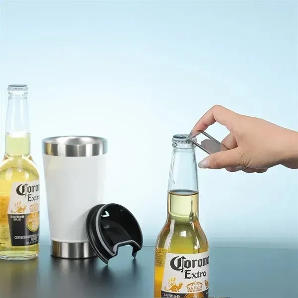20Oz With Bottle Opener Beer Mug Water Insulated Tumbler