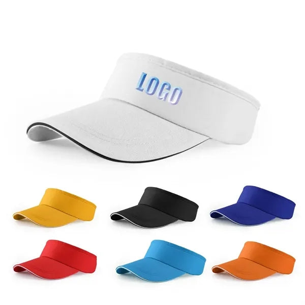 Full Color Imprint Cotton Twill Visor