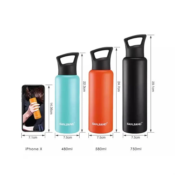 Outdoor Sports Vacuum Insulated Water Bottle 304