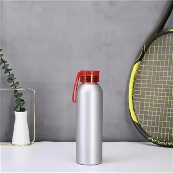 Aluminum Bottle with Silicone CarryingStrap