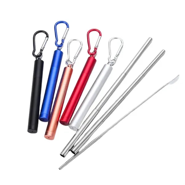 Stainless Steel Straw Set