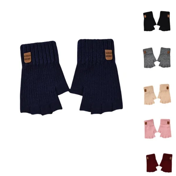 Winter Knit Fingerless Gloves