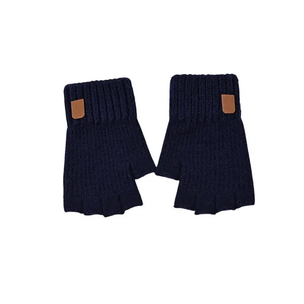 Winter Knit Fingerless Gloves
