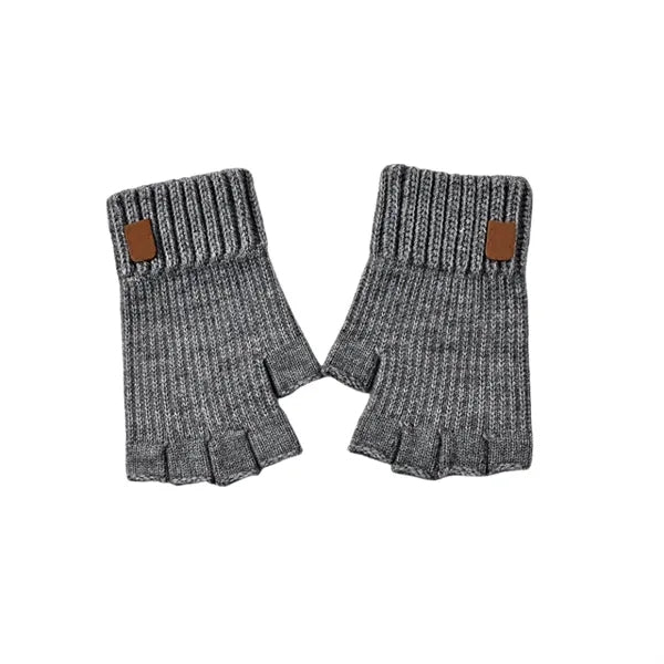 Winter Knit Fingerless Gloves