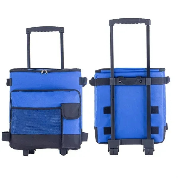 Portable Leakproof Insulated Soft Cooler Bag with Wheels