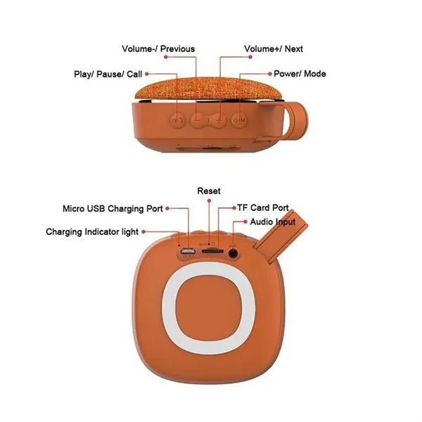 Outdoor Mini Bluetooth Speaker