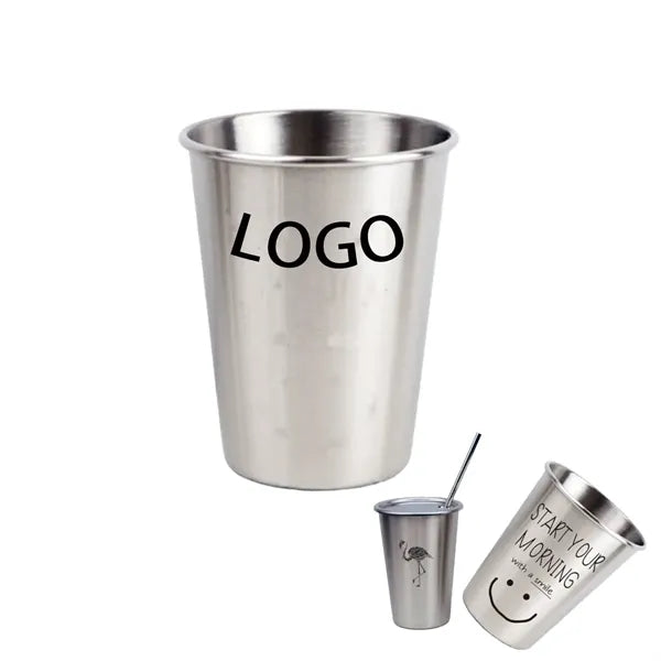 17.6oz Drink Outdoor Camping Stainless Steel Water Cup
