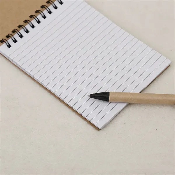 2025-2026 Eco Pocket Spiral Notebook and Pen