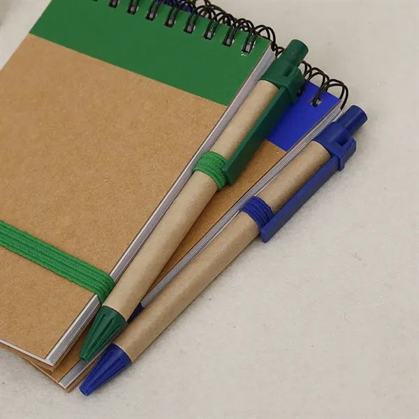2025-2026 Eco Pocket Spiral Notebook and Pen