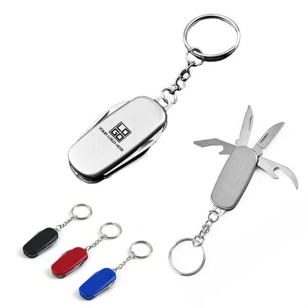 4 In 1 Multifunctional Tool With Keychain