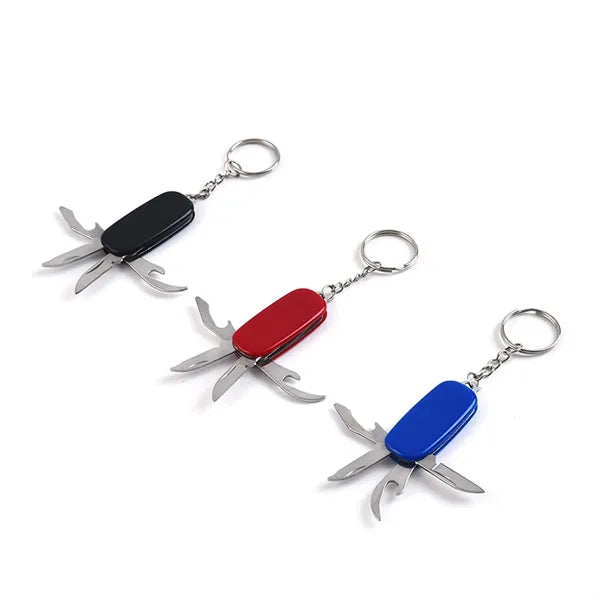 4 In 1 Multifunctional Tool With Keychain
